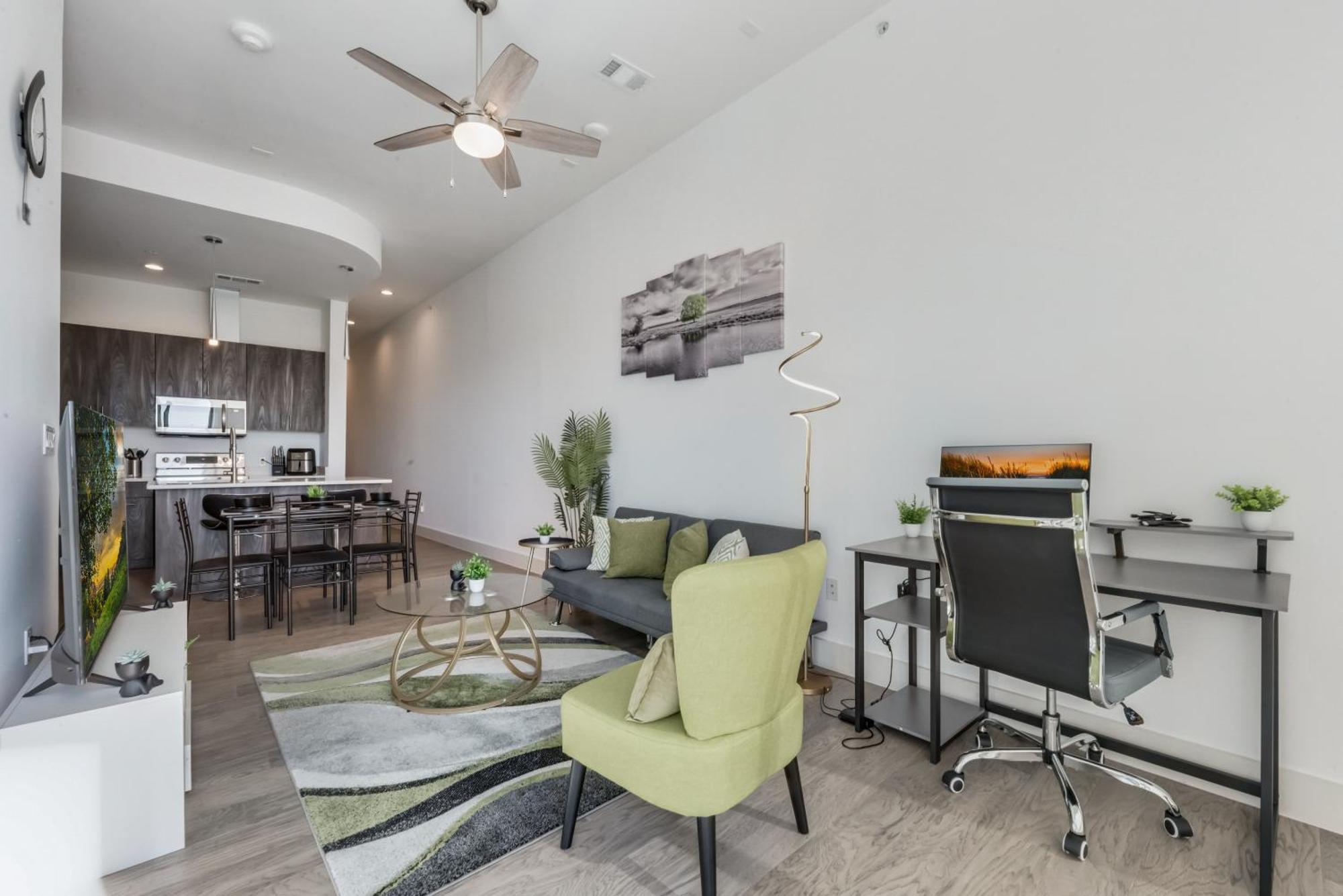 Snazzy Loft Style 2Br I Gym I Parking I Workspace Dallas Exterior foto